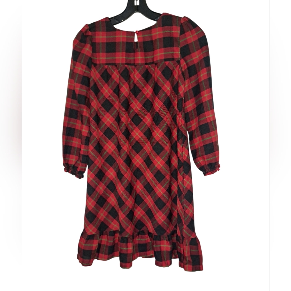 Disney On Ice Minnie Mouse Winter Plaid Dress - Picture 2 of 6